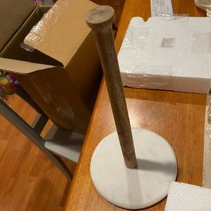 Crate and barrel paper towel holder